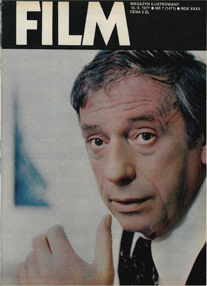 Okładka magazynu FILM nr 7/1977 (1471)