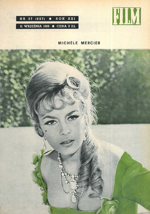 Okładka magazynu FILM nr 37/1966 (927)