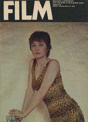 Okładka magazynu FILM nr 16/1981 (1673)