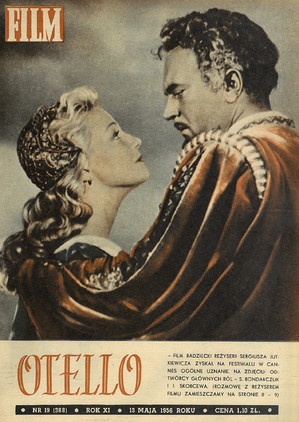 Okładka magazynu FILM nr 19/1956 (388)