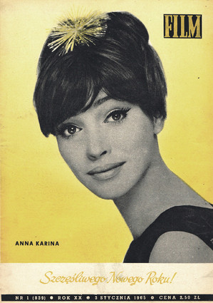 Okładka magazynu FILM nr 1/1965 (839)