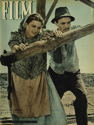 Okładka magazynu FILM nr 4/1950 (84)
