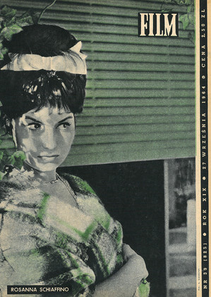 Okładka magazynu FILM nr 39/1964 (825)