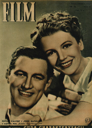Okładka magazynu FILM nr 26/1947 (26)