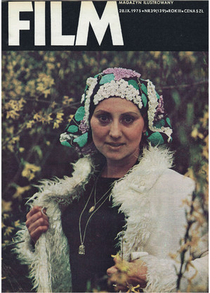 Okładka magazynu FILM nr 39/1975 (1399)