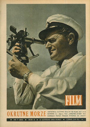 Okładka magazynu FILM nr 7/1955 (324)