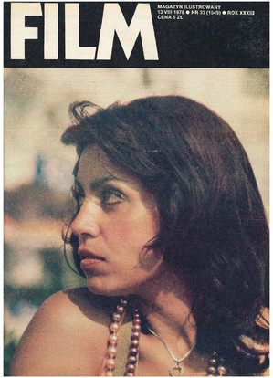 Okładka magazynu FILM nr 33/1978 (1549)