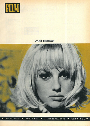 Okładka magazynu FILM nr 32/1968 (1027)