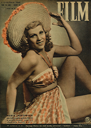 Okładka magazynu FILM nr 14/1948 (46)