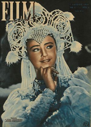 Okładka magazynu FILM nr 11/1947 (11)