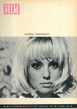 Okładka magazynu FILM nr 10/1967 (952)
