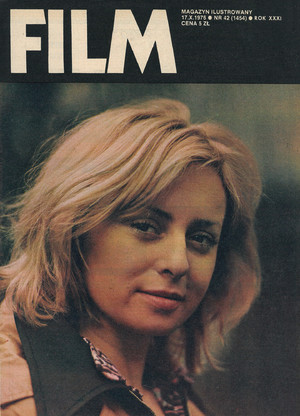 Okładka magazynu FILM nr 42/1976 (1454)