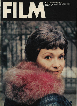 Okładka magazynu FILM nr 8/1977 (1472)