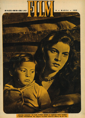 Okładka magazynu FILM nr 10/1953 (223)