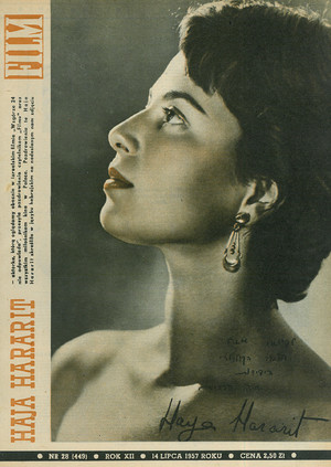 Okładka magazynu FILM nr 28/1957 (449)