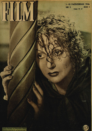 Okładka magazynu FILM nr 5/1946 (5)