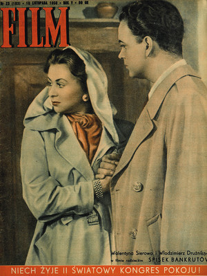 Okładka magazynu FILM nr 23/1950 (103)