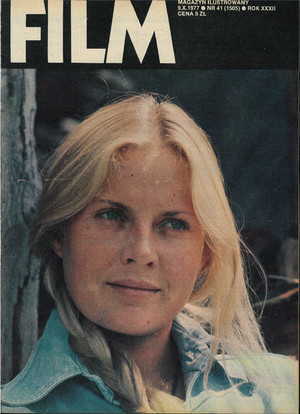 Okładka magazynu FILM nr 41/1977 (1505)
