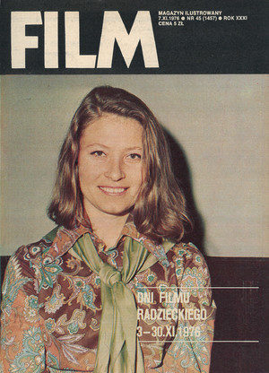 Okładka magazynu FILM nr 45/1976 (1457)