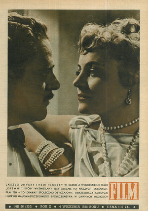 Okładka magazynu FILM nr 36/1955 (353)