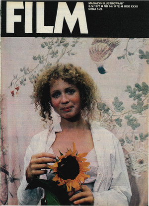 Okładka magazynu FILM nr 14/1977 (1478)