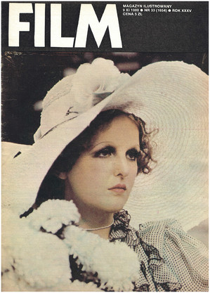 Okładka magazynu FILM nr 33/1980 (1654)