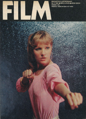 Okładka magazynu FILM nr 21/1981 (1678)