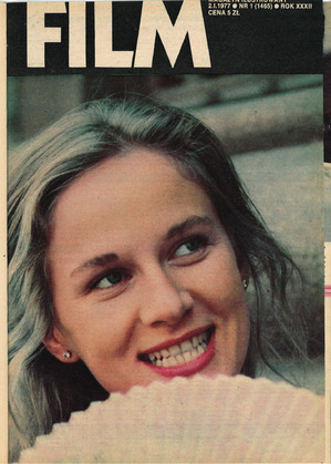 Okładka magazynu FILM nr 1/1977 (1465)