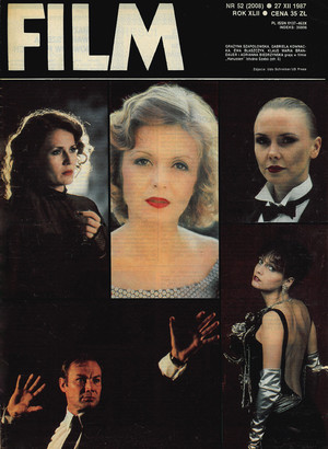 Okładka magazynu FILM nr 52/1987 (2008)