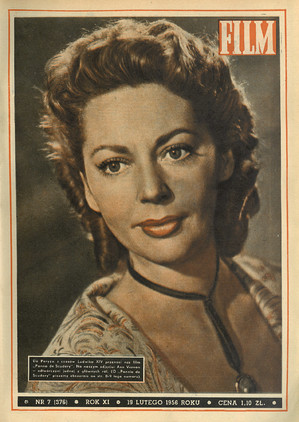 Okładka magazynu FILM nr 7/1956 (376)