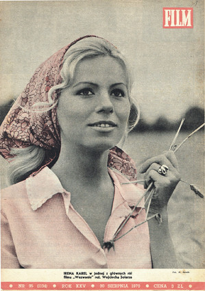 Okładka magazynu FILM nr 35/1970 (1134)