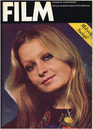 Okładka magazynu FILM nr 13/1975 (1373)