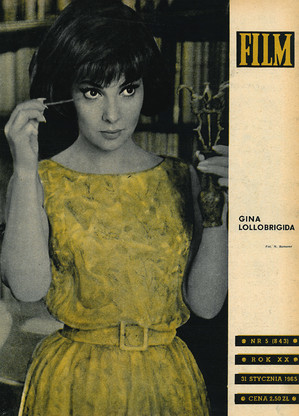 Okładka magazynu FILM nr 5/1965 (843)