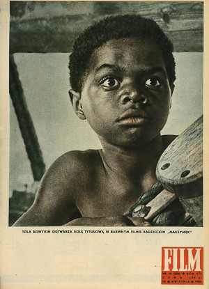 Okładka magazynu FILM nr 15/1953 (228)