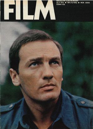 Okładka magazynu FILM nr 21/1977 (1485)
