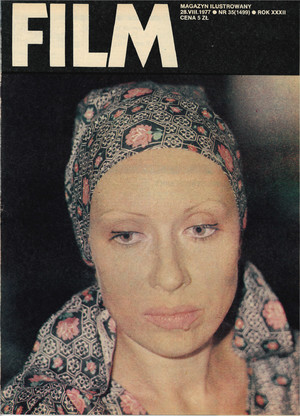 Okładka magazynu FILM nr 35/1977 (1499)