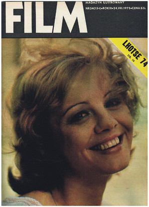 Okładka magazynu FILM nr 34/1975 (1394)
