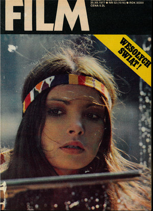 Okładka magazynu FILM nr 52/1977 (1516)