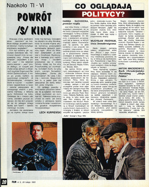 FILM: 8/1993 (2275), strona 20
