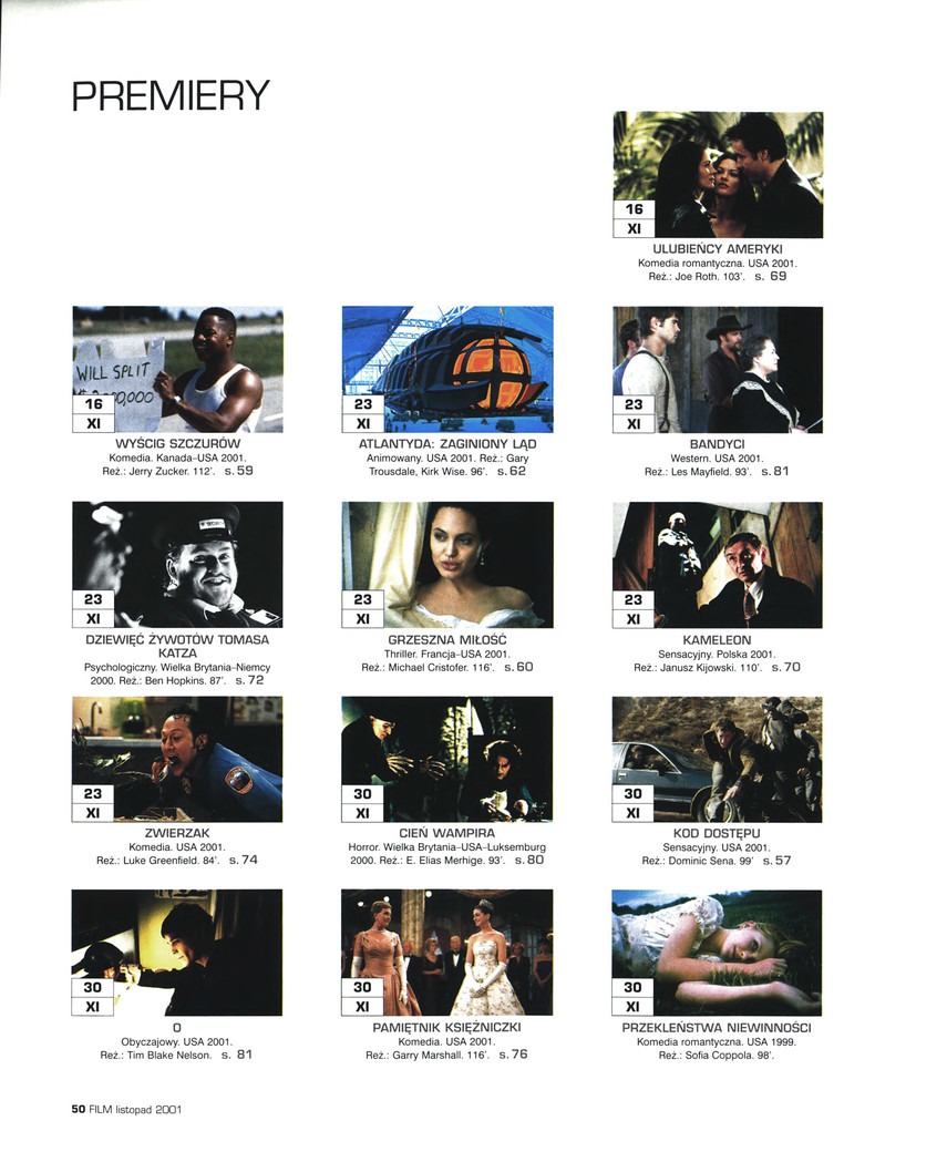 FILM: 11/2001 (2398), strona 50