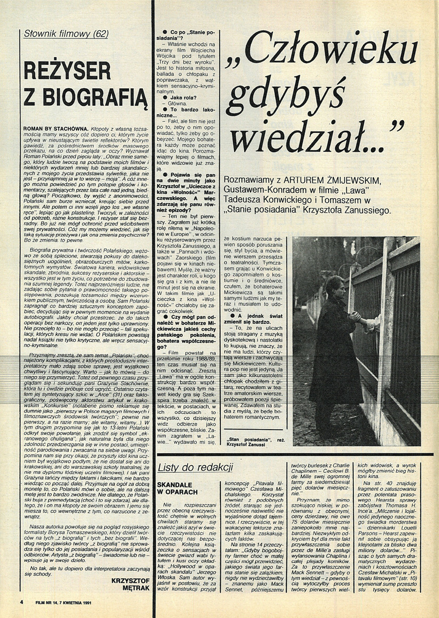 FILM: 14/1991 (2177), strona 4