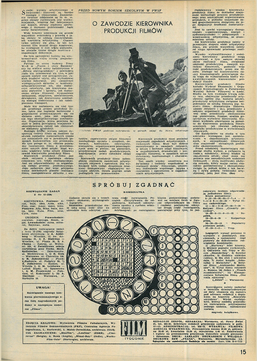 FILM: 23/1955 (340), strona 15