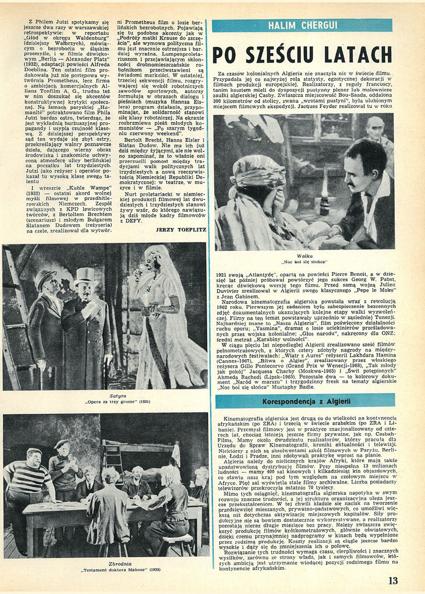 FILM: 43/1968 (1038), strona 13