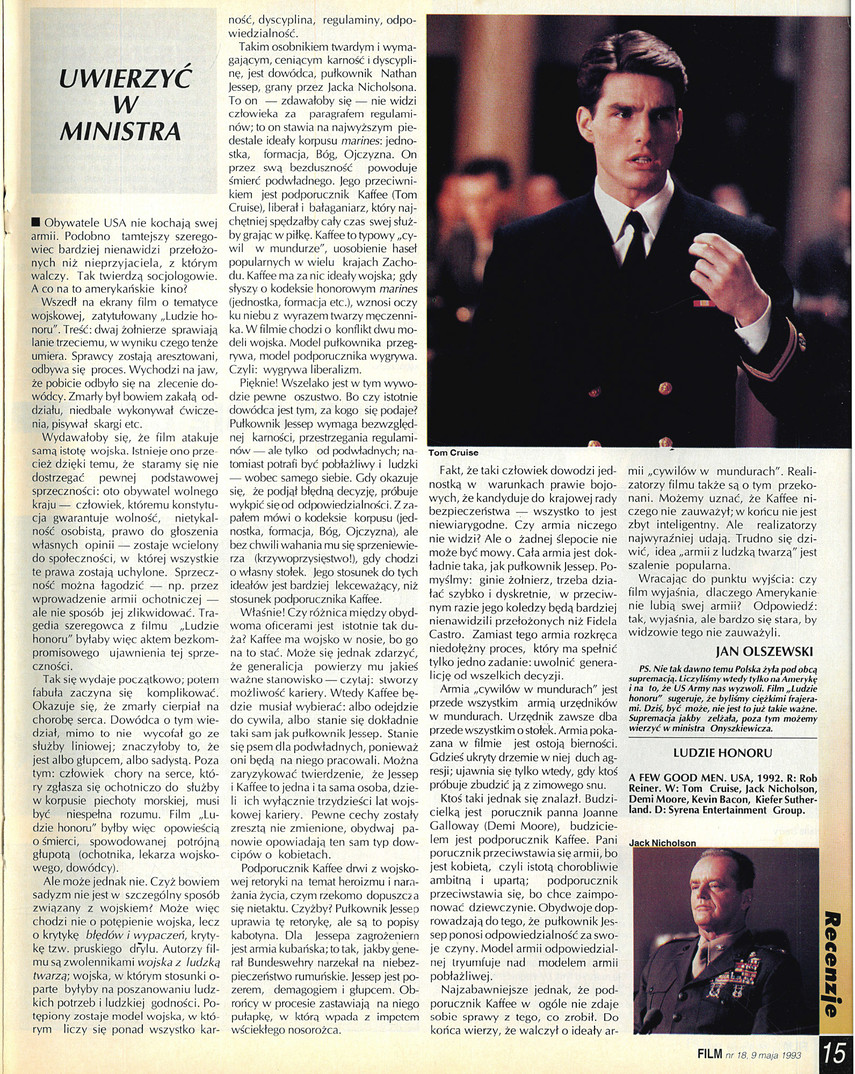 FILM: 18/1993 (2285), strona 15