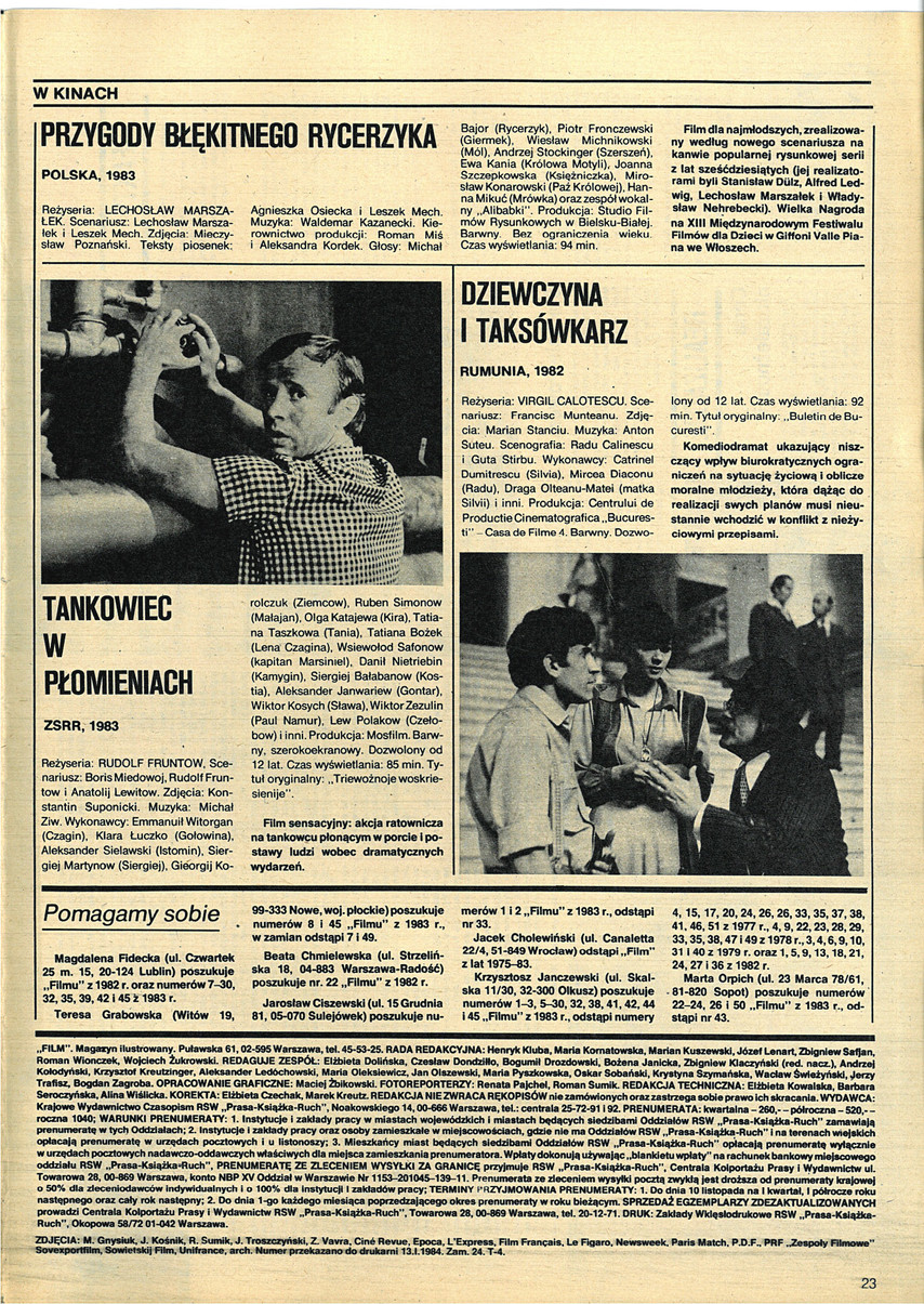 FILM: 6/1984 (1805), strona 23