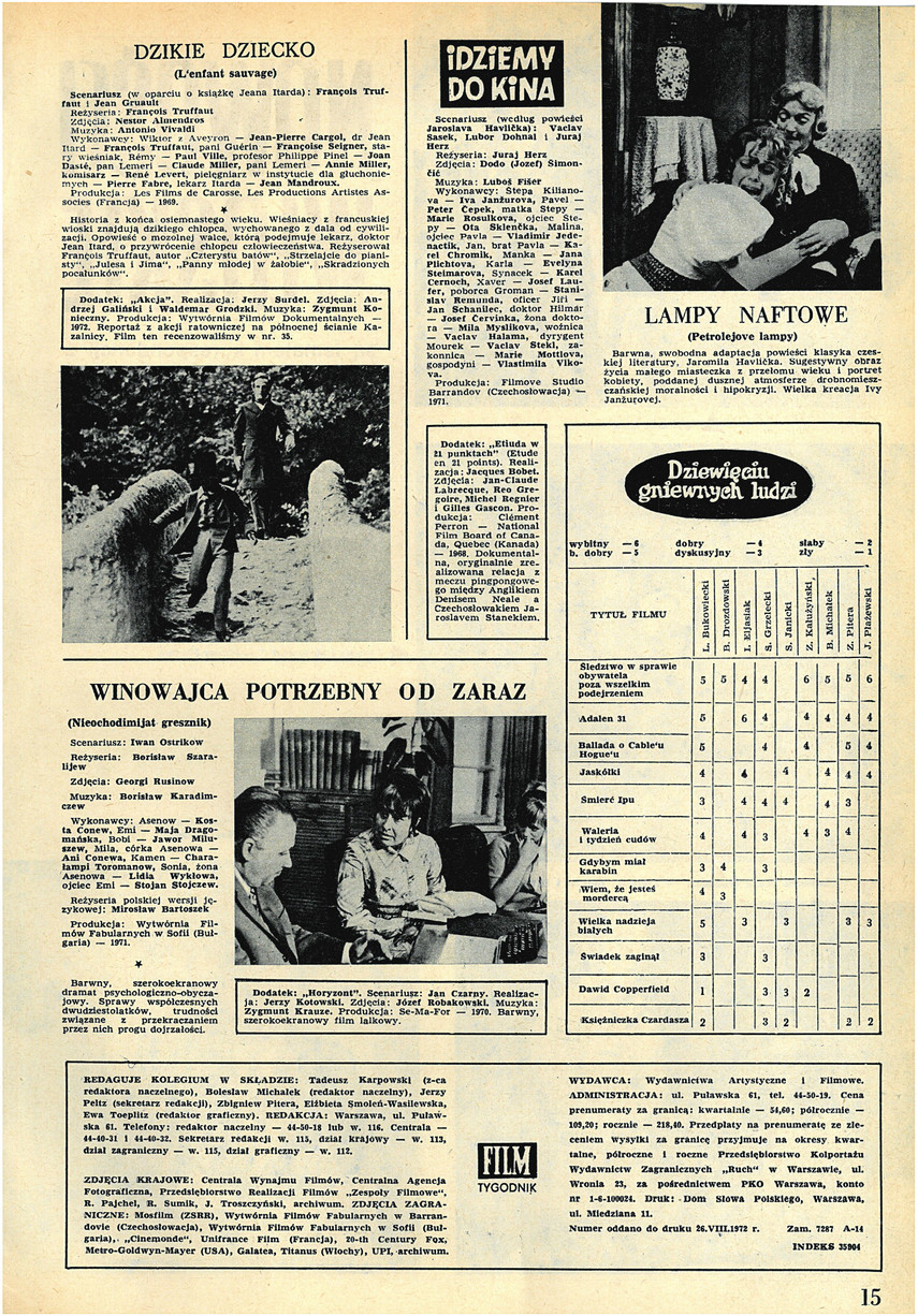 FILM: 36/1972 (1239), strona 15