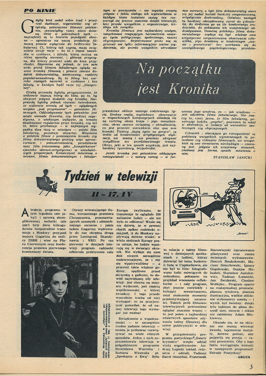 FILM: 18/1961 (647), strona 3