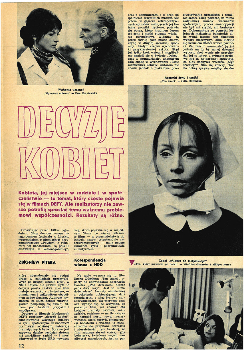 FILM: 1/1972 (1204), strona 12