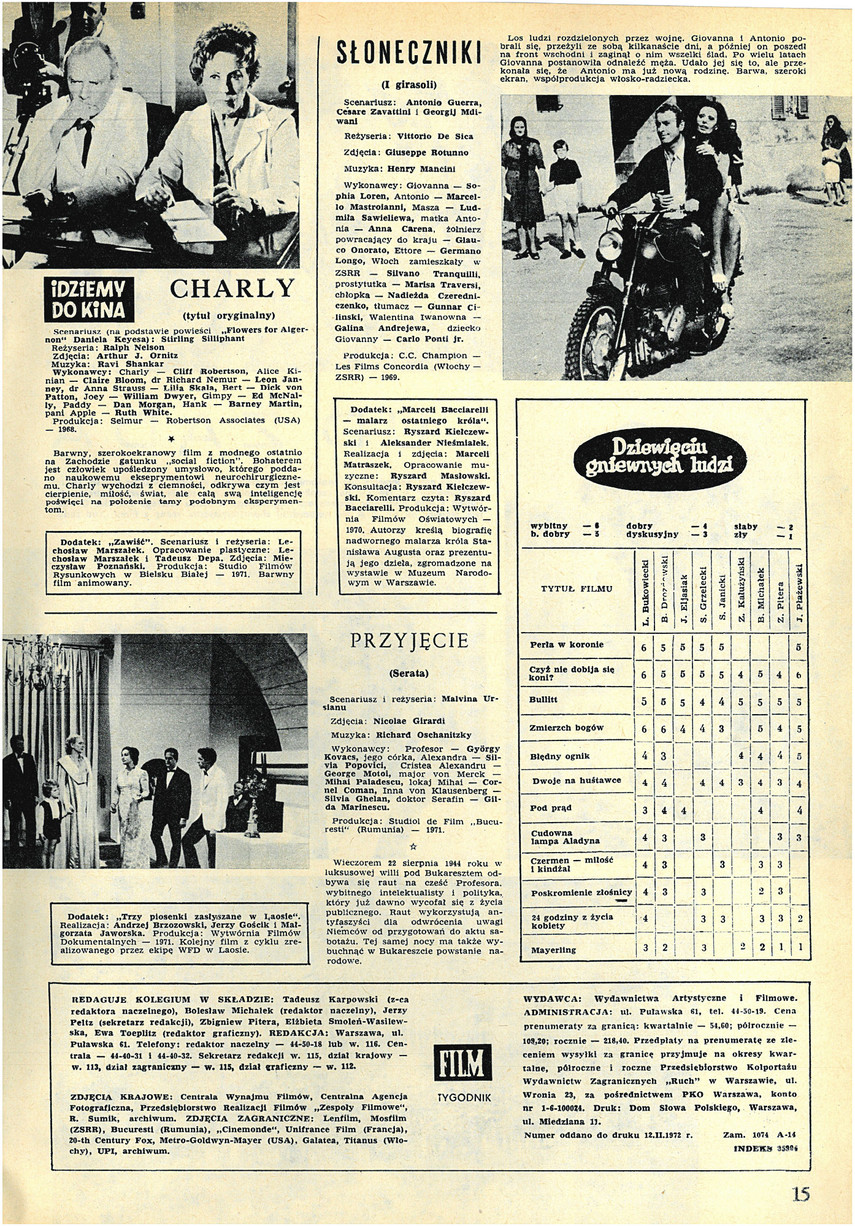 FILM: 8/1972 (1211), strona 15