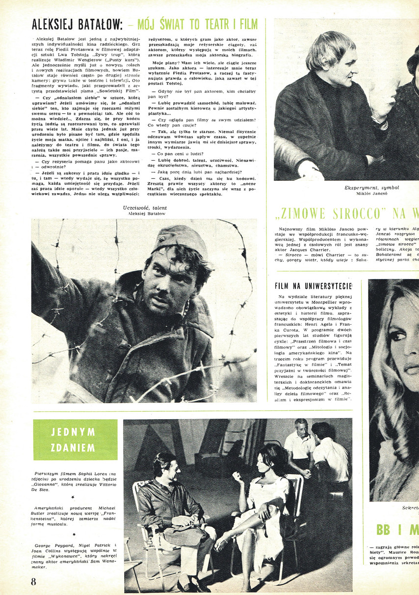FILM: 19/1969 (1066), strona 8